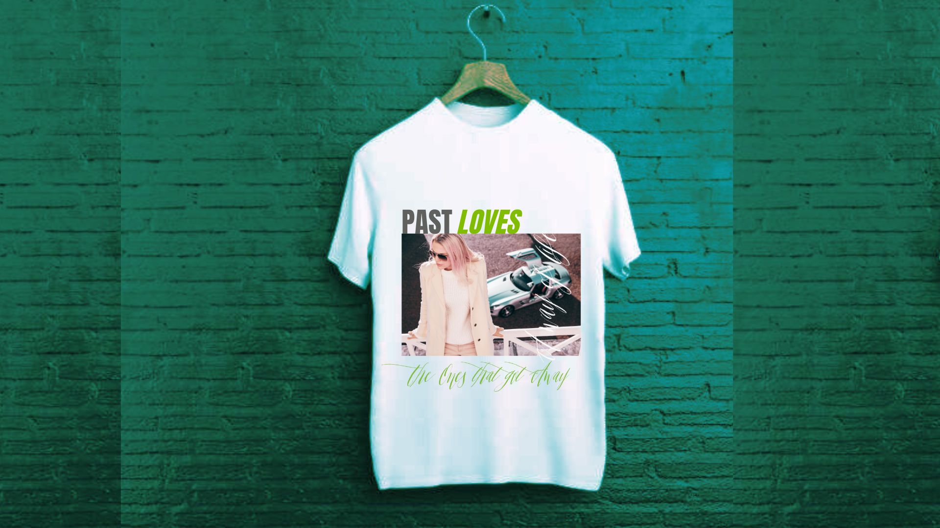 Past Loves T-Shirt - Mercedes SLS